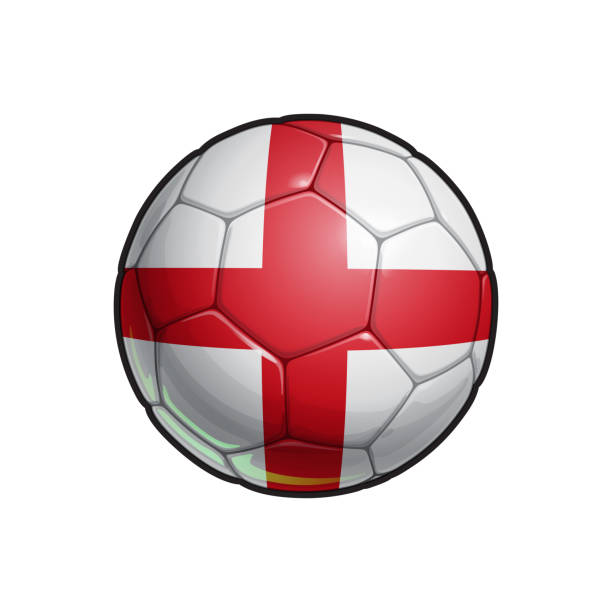 istock English Flag Football - Soccer Ball 976992218