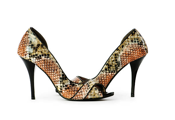 istock Woman shoes isolated on the white background 97701961