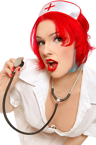 Sexy Nurse Stock Photo - Download Image Now - Nurse, Sensuality