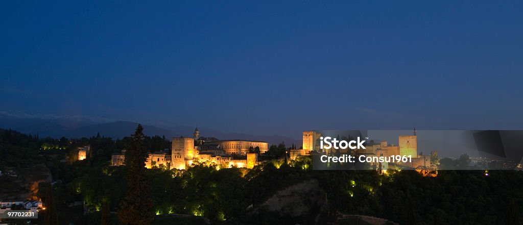 Alhambra de Granada - Foto de stock de Albaicín libre de derechos