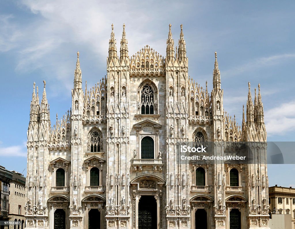 Duomo, Milan  Building Exterior Stock Photo