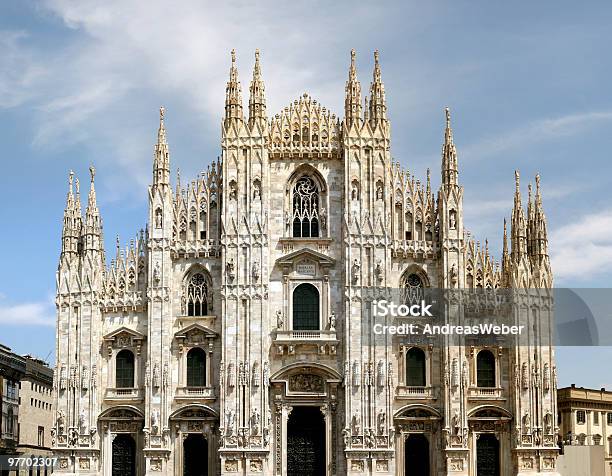 Duomo Milan Stock Photo - Download Image Now - Building Exterior, Cathedral, Church