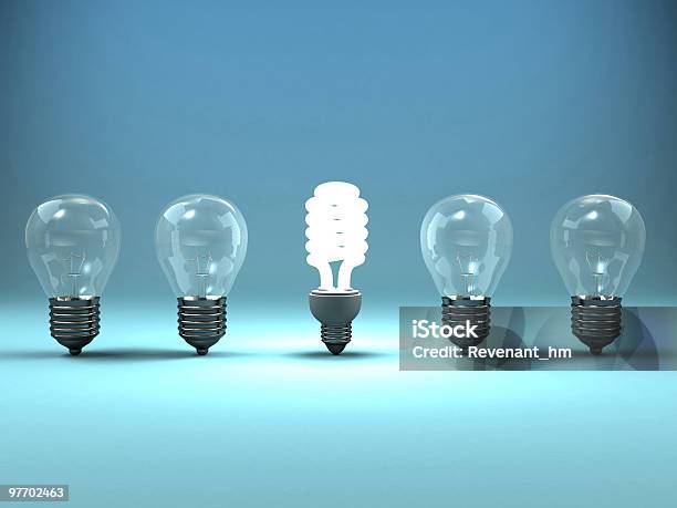 Bright Idea Stock Photo - Download Image Now - Abstract, Bright, Brightly Lit