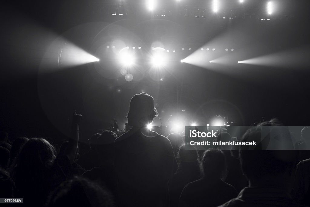 Folla concerto - Foto stock royalty-free di Adolescente