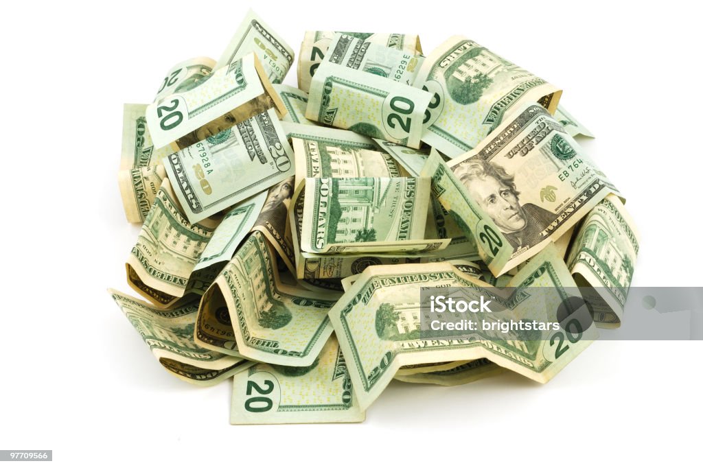 US Dollar Bills - Foto de stock de Abundancia libre de derechos