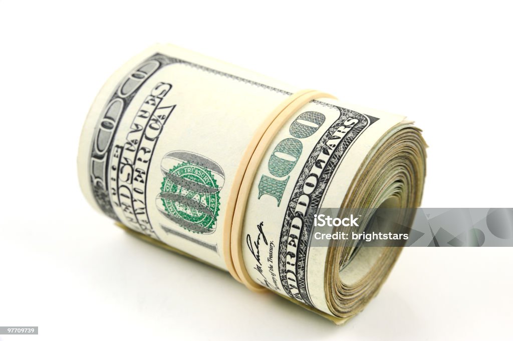 Roll of 100 dollars http://www.gunaymutlu.com/iStock/financial-images-360.jpg American One Hundred Dollar Bill Stock Photo