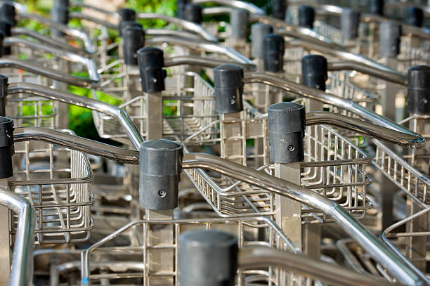 istock airport trolleys 97710224