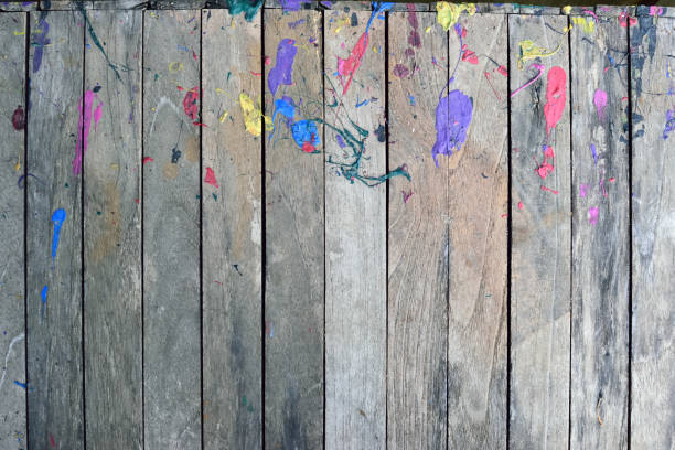 istock Color on the wood board background 977129774