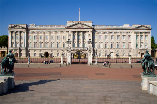 런던-버킹엄 궁전 - palace buckingham palace london england famous place 뉴스 사진 이미지