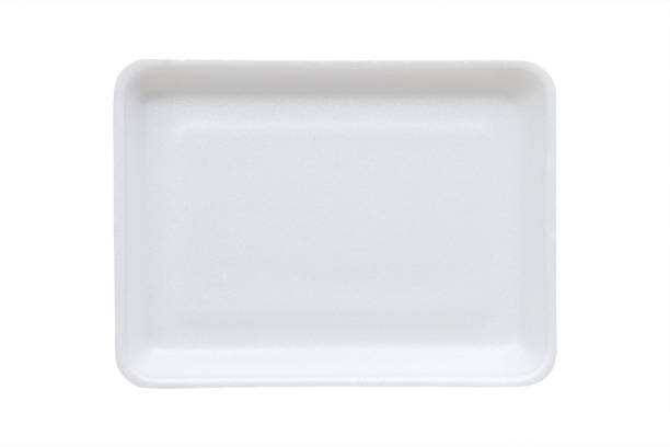 istock white food tray made from polystyrene foam isolated background with clipping path 977199242