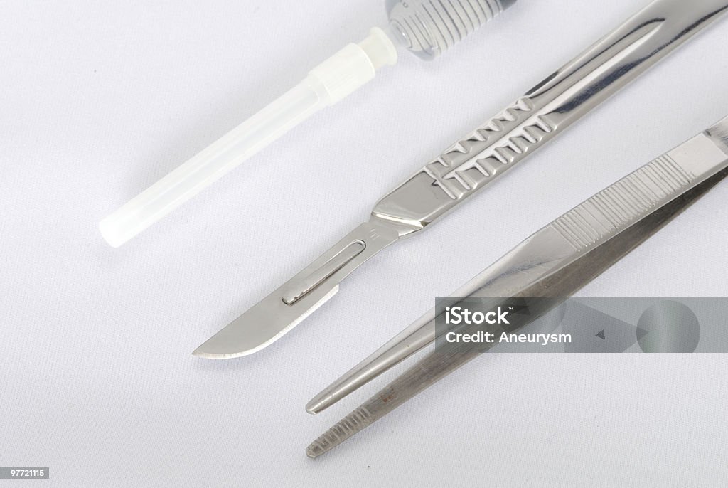 Instrumentos cirúrgica - Foto de stock de Afiado royalty-free