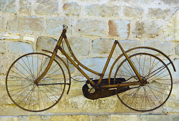 Cтоковое фото Старый велосипед