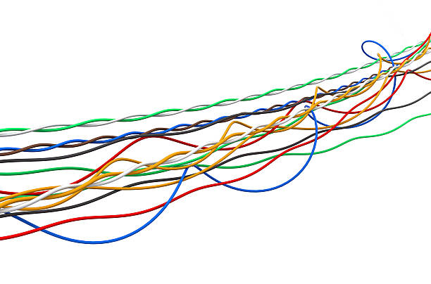 istock Bunch of colorful wires 97722820
