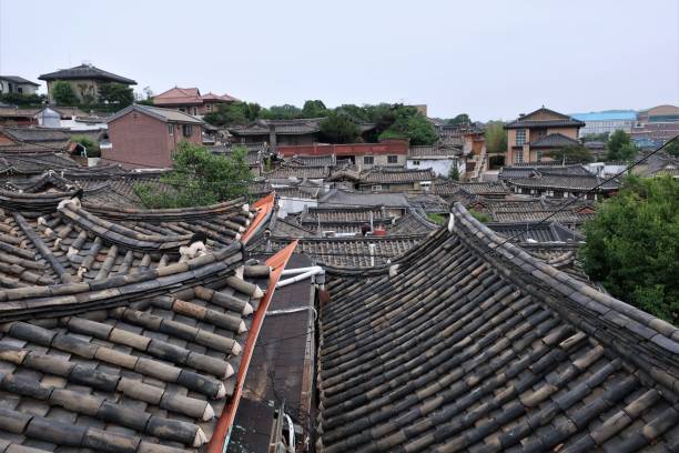 istock Bukchon Hanok Village in Seoul 977230012