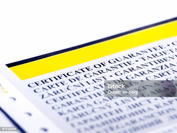 Guarantee Stock Photo - Download Image Now - Affidavit, Agreement, Application Form