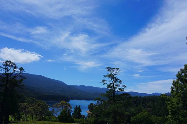 Water reservoir in Australia