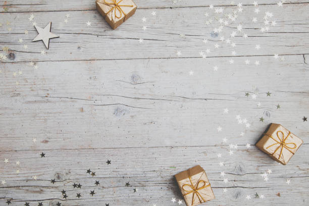 istock High Angle View Of Gifts On Table 977304014