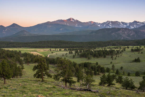 istock Longs Peak face Colorado Rocky Mountain National Park 977307296