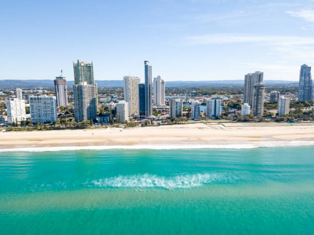 istock Surfers Paradise skyline aerial image 977368750
