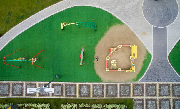 istock children playground, top view 977397846