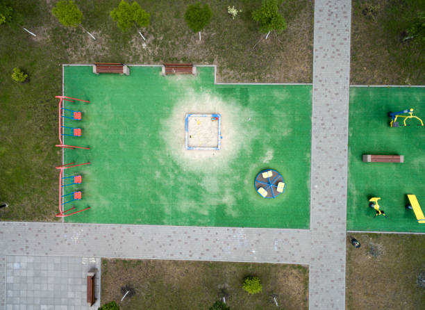 istock children playground, top view 977397922