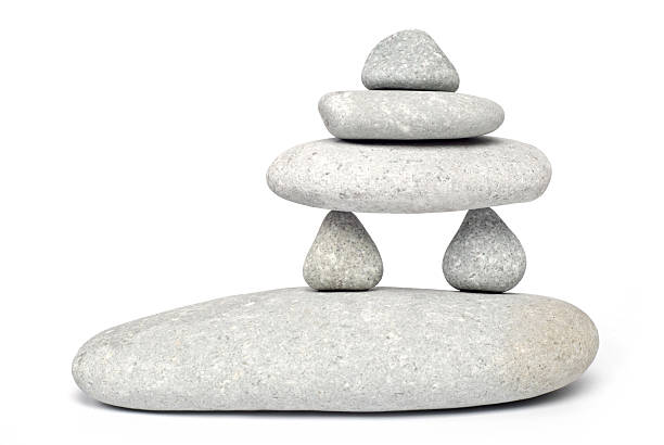 Balancing Stones stock photo