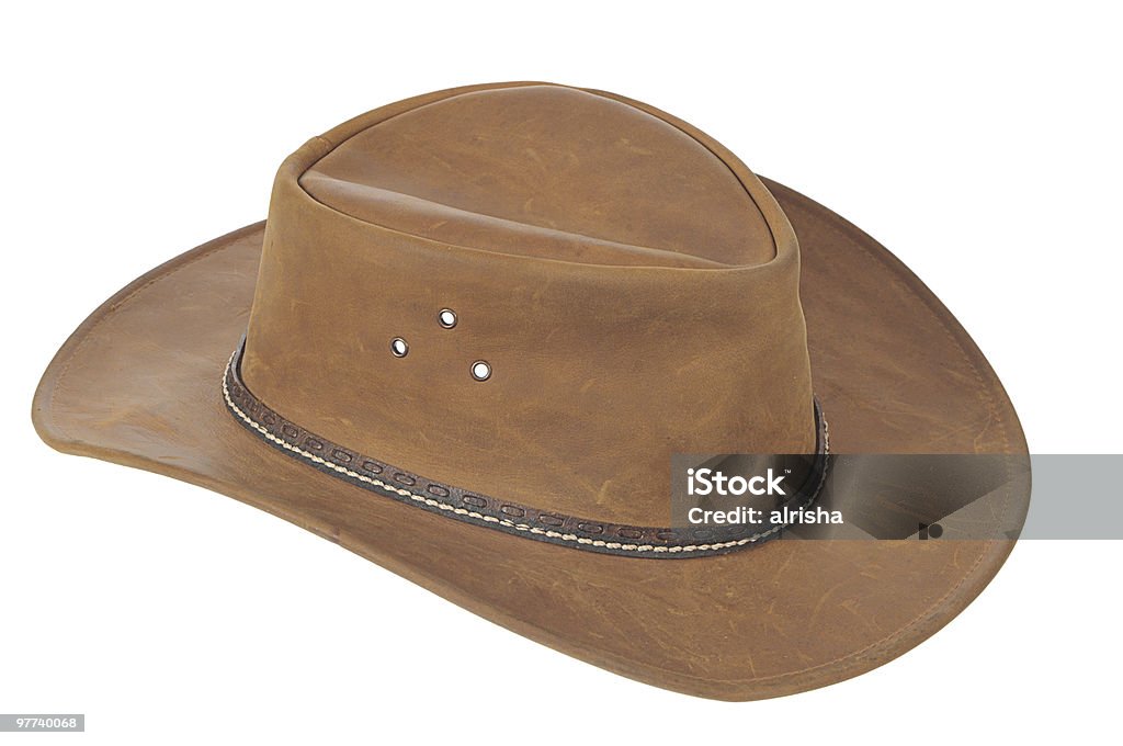 Chapéu de Cowboy - Royalty-free Castanho Foto de stock