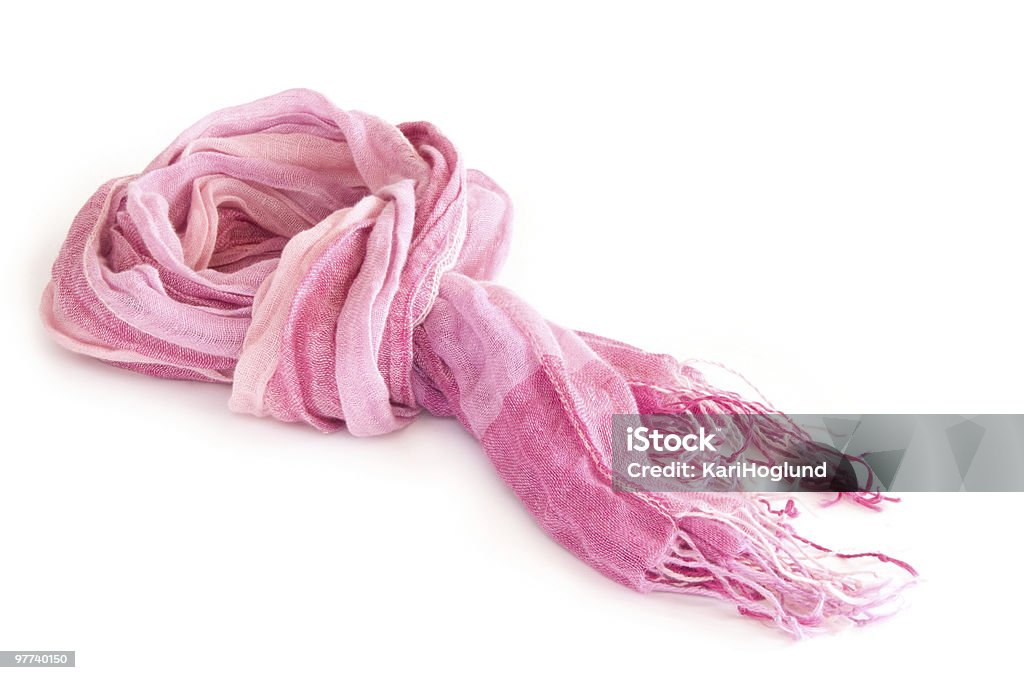 Sciarpa Rosa - Foto stock royalty-free di Rosa - Colore