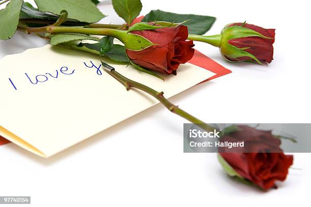 Love Letter Stockfoto und mehr Bilder von Blume - Blume, Brief - Dokument, Briefumschlag