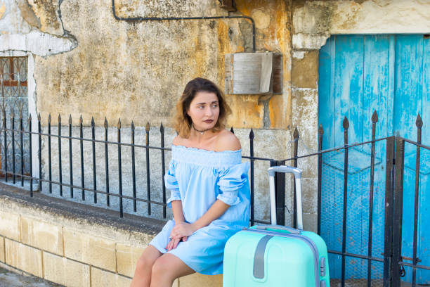 Traveling woman
