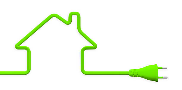 istock sustainable energy plug socket electric green house 977439096
