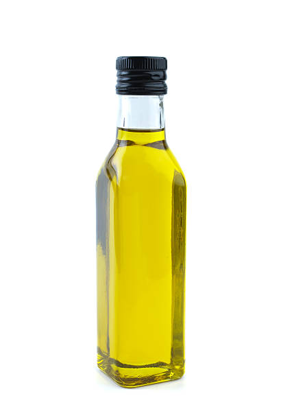 istock Glass bottle with olive oil 97747026