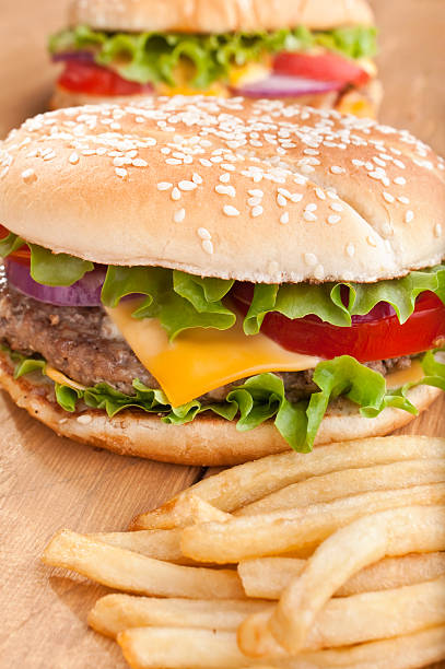 istock delicious cheeseburger with french fries 97747794
