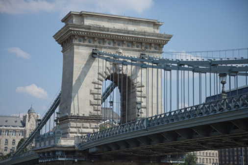 Puente de las cadenas de Budapest photo