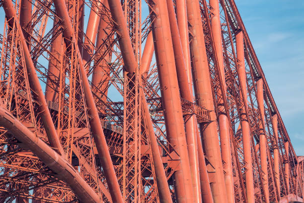 istock Construction detail Forth Bridge over Firth of Forth in Scotland 977479778