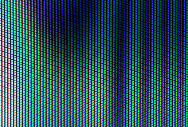 Tv screen close-up as background full frame abstract background showing a closeup TV screen crt computer screen stock pictures, royalty-free photos & images