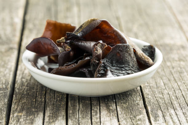 istock The mushroom jew's ear. 977483414