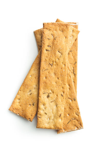 istock The healthy crispbread isolated on white background. 977487244