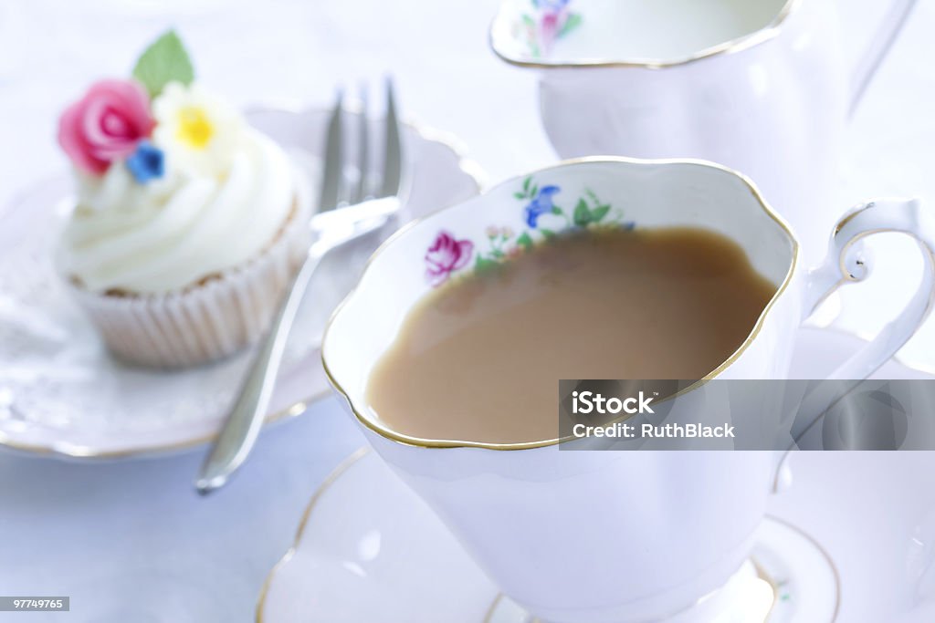 Chá da tarde - Foto de stock de Alimentação Não-saudável royalty-free