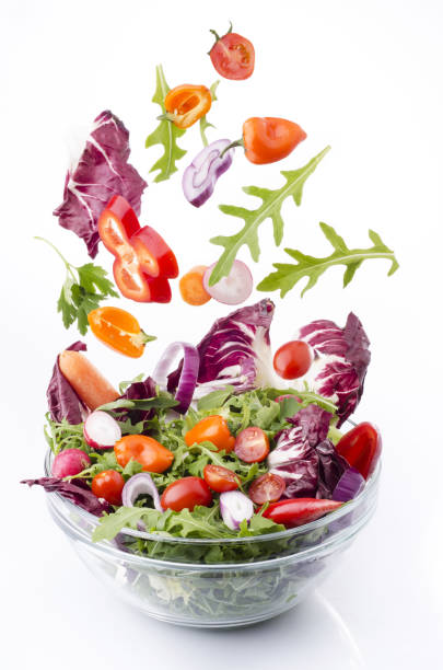 istock vegetarian diet with fresh salad 977497900