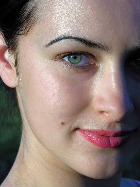woman smile