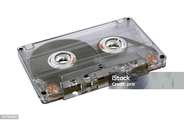 Translucent Audio Tape Stock Photo - Download Image Now - Audio Cassette, Audio Electronics, Audio Equipment