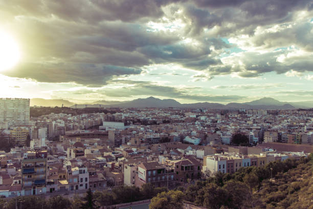 istock Evening city. Alicante Spain. 977513528