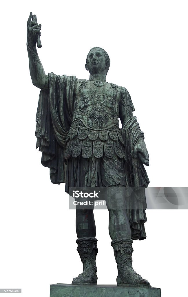 황후상 of 시저 로마에서 - 로열티 프리 율리우스 카이사르 - 왕족 스톡 사진