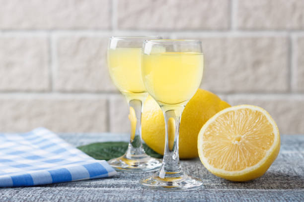 istock Italian liqueur limoncello 977522302
