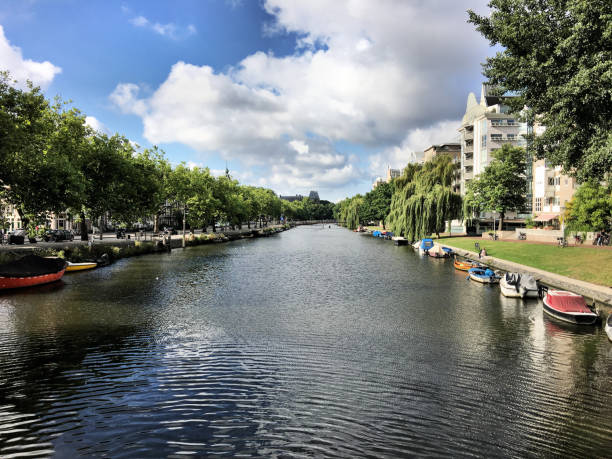 istock A view of a canal in Amsterdam 977541356