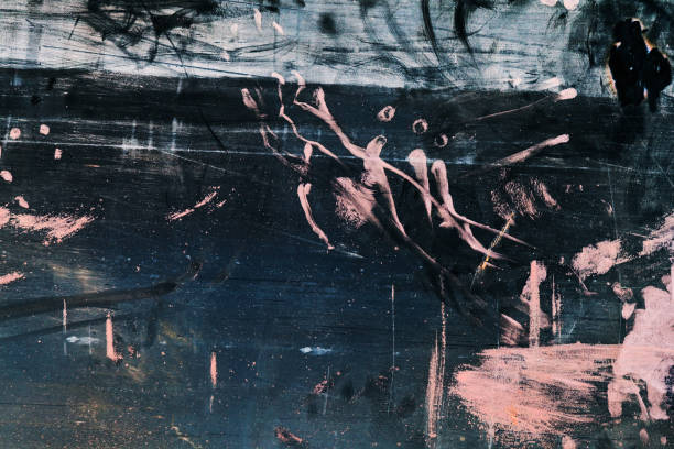 istock Grungy artistic metal surface, frontal background 977565144