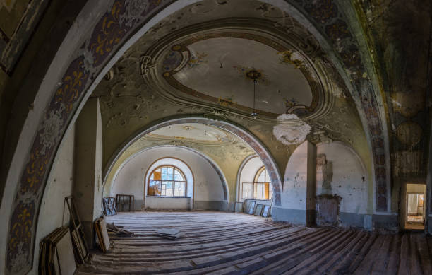 istock beautiful room in a castle panorama 977590924