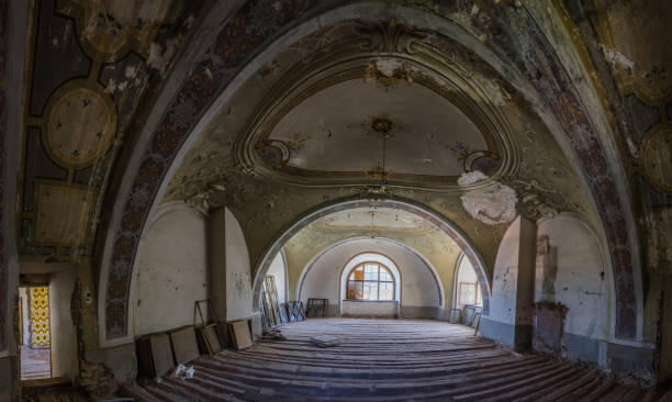 istock room in a castle panorama 977590994