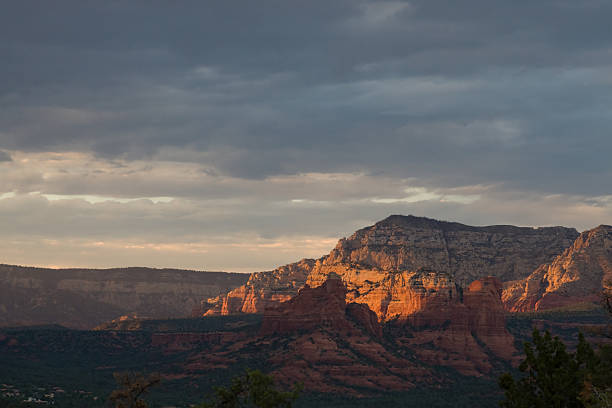 istock Dramatic skyscape - Sedona Arizona red rocks 97760021